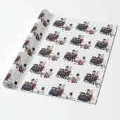 Traditionele getallen Tin Choir Cadeaupapier (Uitgerold)