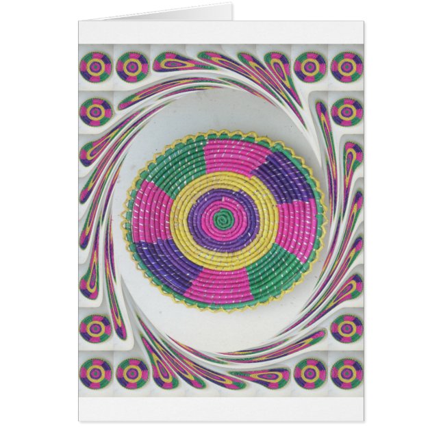 Traditionele geweven Bord (Voorkant)