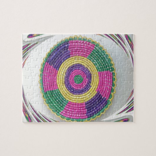 Traditionele geweven Bord Legpuzzel (Horizontaal)