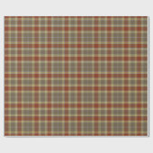 Traditionele Gibson Tartan Cadeaupapier (Vlak)