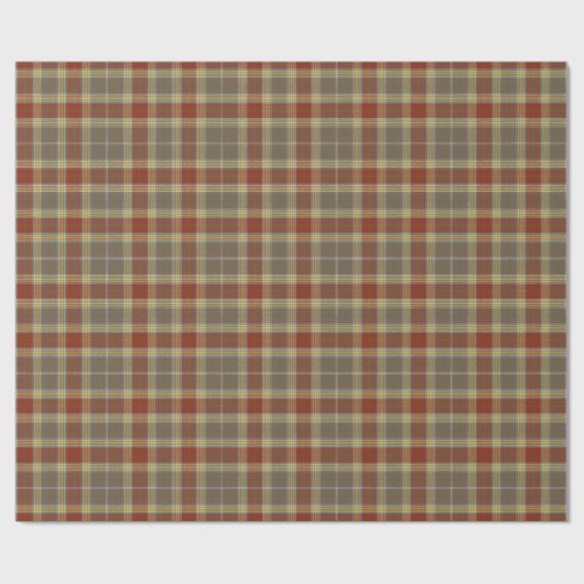 Traditionele Gibson Tartan Cadeaupapier (Vlak)