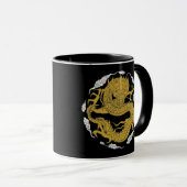 Traditionele Gold Dragon Mok (Voorkant rechts)