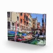 Traditionele gondel in Venetië Fotoblokken (Rechts)