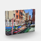 Traditionele gondel in Venetië Fotoblokken (Links)