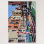 Traditionele gondel in Venetië Legpuzzel (Verticaal)