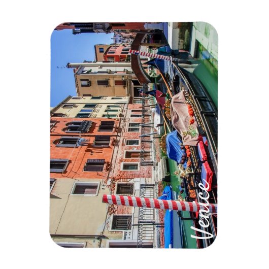 Traditionele gondel in Venetië Magneet (Verticaal)