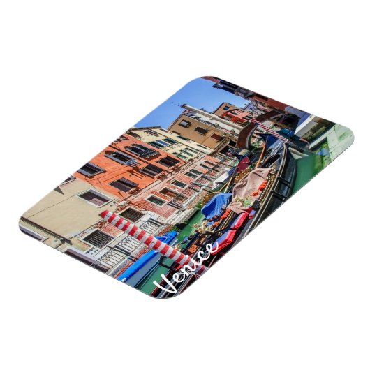 Traditionele gondel in Venetië Magneet (Linkerzijde)