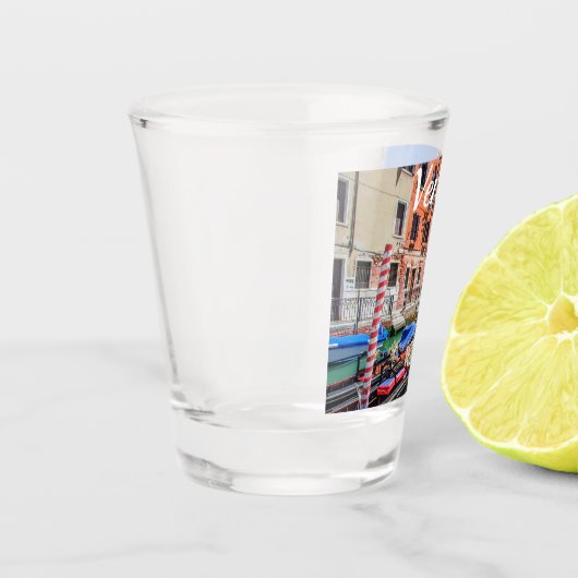 Traditionele gondel in Venetië Shot Glas (Links)