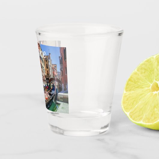 Traditionele gondel in Venetië Shot Glas (Rechts)