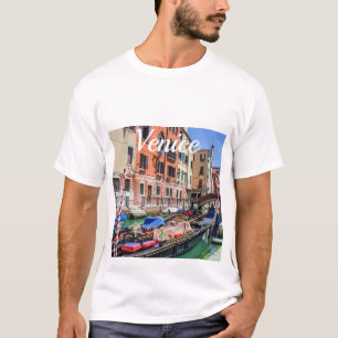 Traditionele gondel in Venetië T-shirt