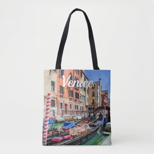 Traditionele gondel in Venetië Tote Bag (Voorkant)