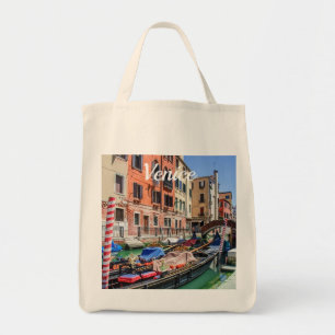 Traditionele gondel in Venetië Tote Bag