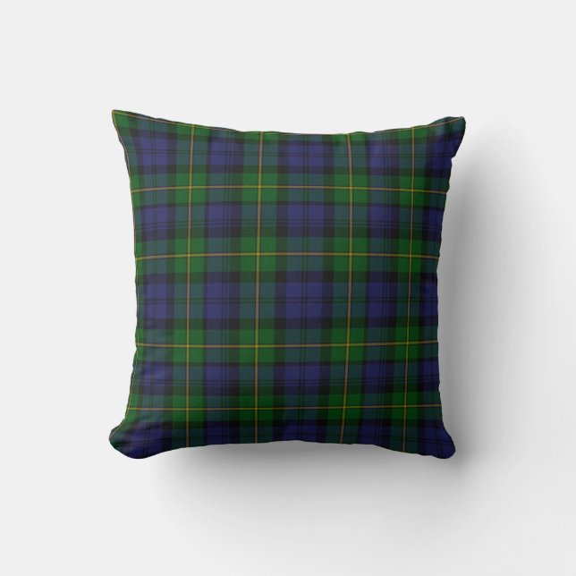 Traditionele Gordon Tartan Pset Pillow Kussen (Voorkant)