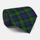Traditionele Gordon Tartan Pset Stropdas (Opgerold)