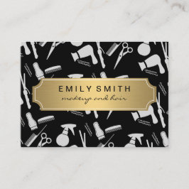 Traditionele Gouden Klassieke Stylist Afspraak Afsprakenkaartje