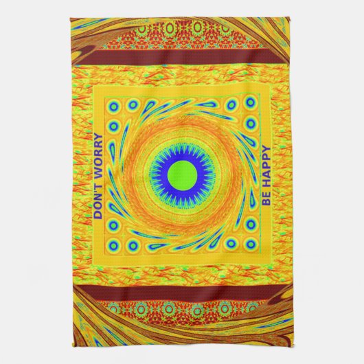 Traditionele gouden Rode Afrikaanse kleur Theedoek (Verticaal)