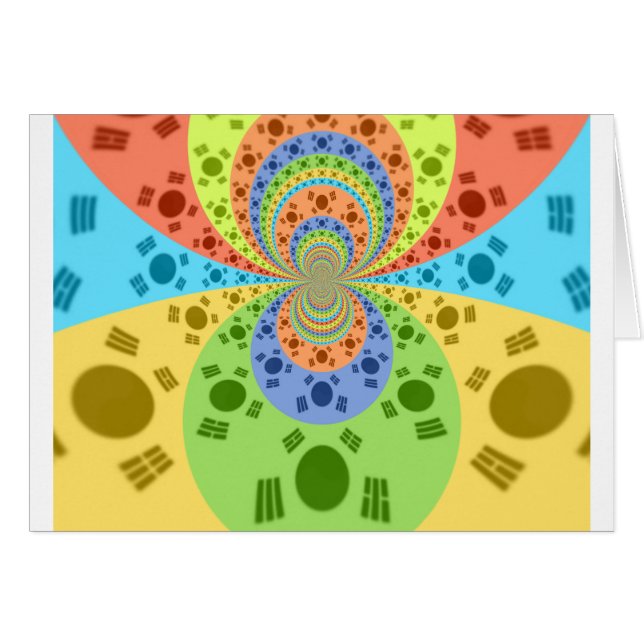 Traditionele gouden Rode Afrikaanse kleuren (Voorkant Horizontaal)