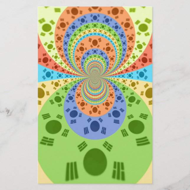 Traditionele gouden Rode Afrikaanse kleuren (Voorkant)