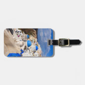 Traditionele Griekse huizen Bagagelabel (Voorkant horizontaal)