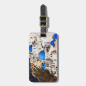 Traditionele Griekse huizen Bagagelabel (Voorkant verticaal)