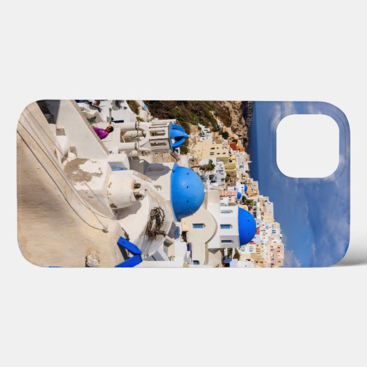 Traditionele Griekse huizen Case-Mate iPhone Case (Achterkant (horizontaal))