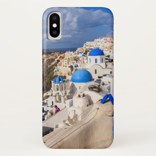 Traditionele Griekse Huizen Case-Mate iPhone Case (Achterkant)