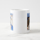 Traditionele Griekse huizen Grote Koffiekop (Voorkant)