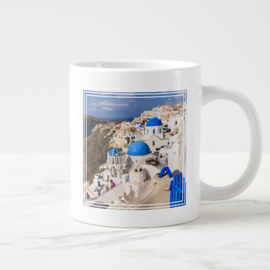 Traditionele Griekse huizen Grote Koffiekop (Rechts)
