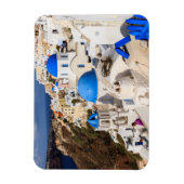 Traditionele Griekse huizen Magneet (Verticaal)