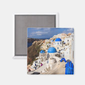 Traditionele Griekse huizen Magneet (Voorkant / Achterkant)