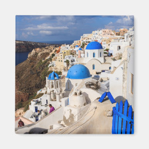 Traditionele Griekse huizen Magneet