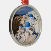 Traditionele Griekse huizen Metalen Ornament (Rechts)