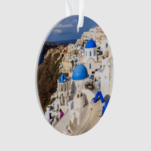 Traditionele Griekse huizen Ornament (voorkant)