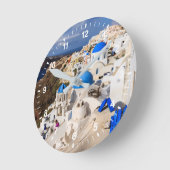 Traditionele Griekse huizen Ronde Klok (Hoek)