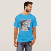 Traditionele Griekse huizen T-shirt (Voorkant volledig)