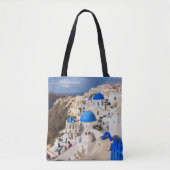 Traditionele Griekse huizen Tote Bag (Voorkant)