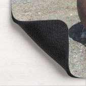 Traditionele Griekse Terracotta Pot op strand Muismat (Hoek)