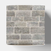 Traditionele Grijze Baksteen Favor Box Bedankdoosjes (Bovenkant)