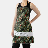 Traditionele groene Holly vakantie Schort (Insitu)