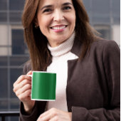 Traditionele groene koffie Mok