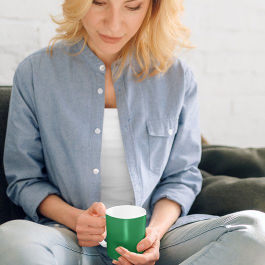 Traditionele groene koffie Mok