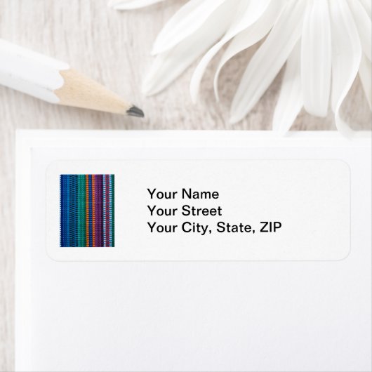 Traditionele Guatemalteekse weef Etiket (Insitu)