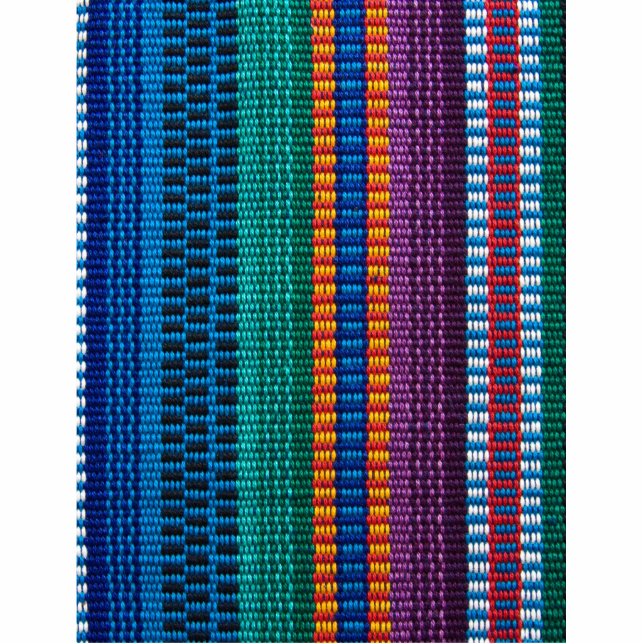 Traditionele Guatemalteekse weef Fotobeeldje Sleutelhanger (Voorkant)