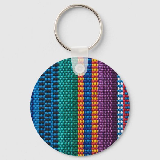 Traditionele Guatemalteekse weef Sleutelhanger (Voorkant)