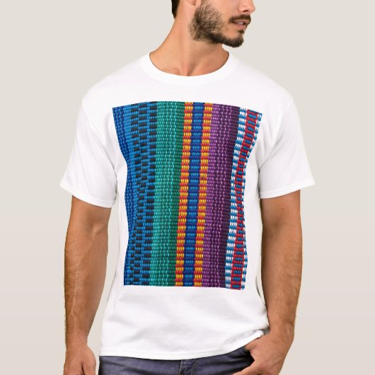 Traditionele Guatemalteekse weef T-shirt (Voorkant)