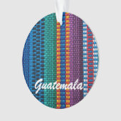 Traditionele Guatemalteekse weefsels weven aangepa Ornament (voorkant)