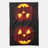 TRADITIONELE HALLOEEN PUMPKIN-handdoek Theedoek (Verticaal)
