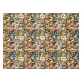 Traditionele  halloween-ontkoppeling tafelkleed (Voorkant (Horizontaal))