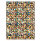 Traditionele  halloween-ontkoppeling tafelkleed (Voorkant)