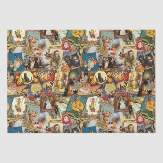 Traditionele halloween-ontkoppeling tissuepapier (Voorkant)